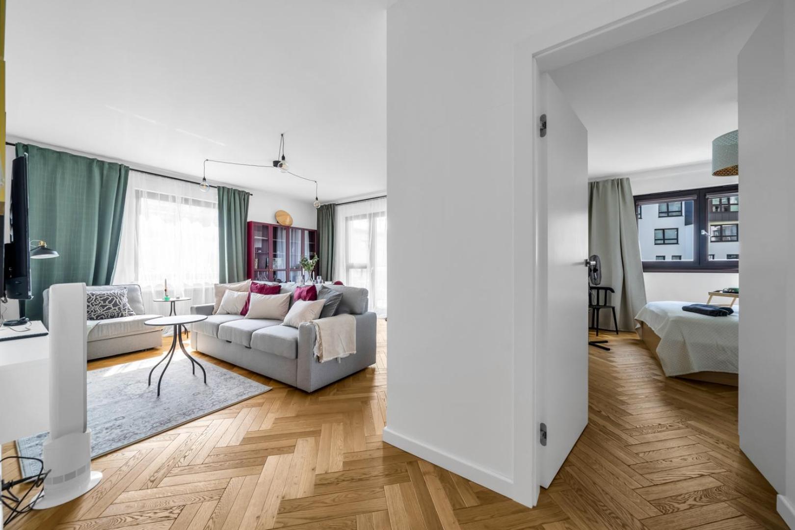 Skierniewicka Apt - Parking, Workspace, Balcony - By Rentujemy Warsawa Bagian luar foto